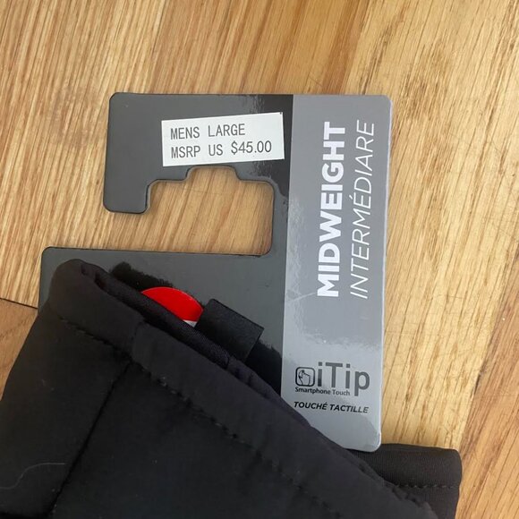 New With Tags Rossignol warm, soft, water resistant mens gloves - Picture 3 of 4